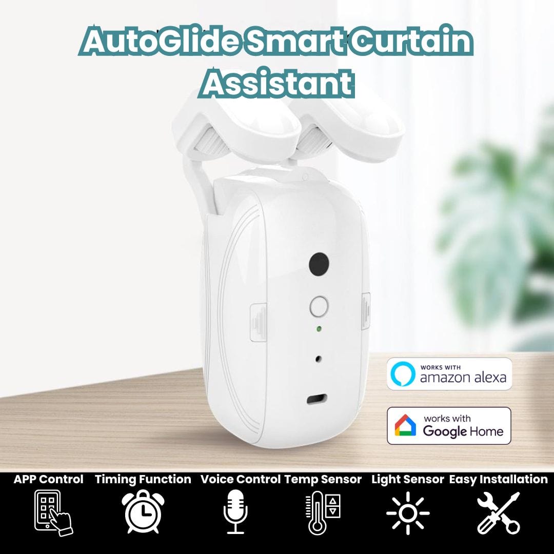 AutoGlide Smart Curtain Assistant TheShadowCollective